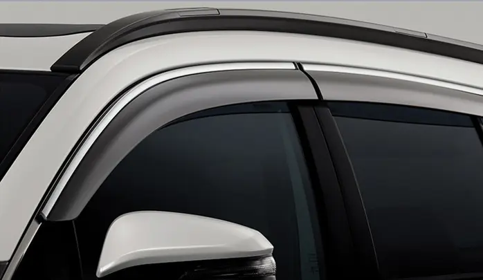 Side Visor with Chrome