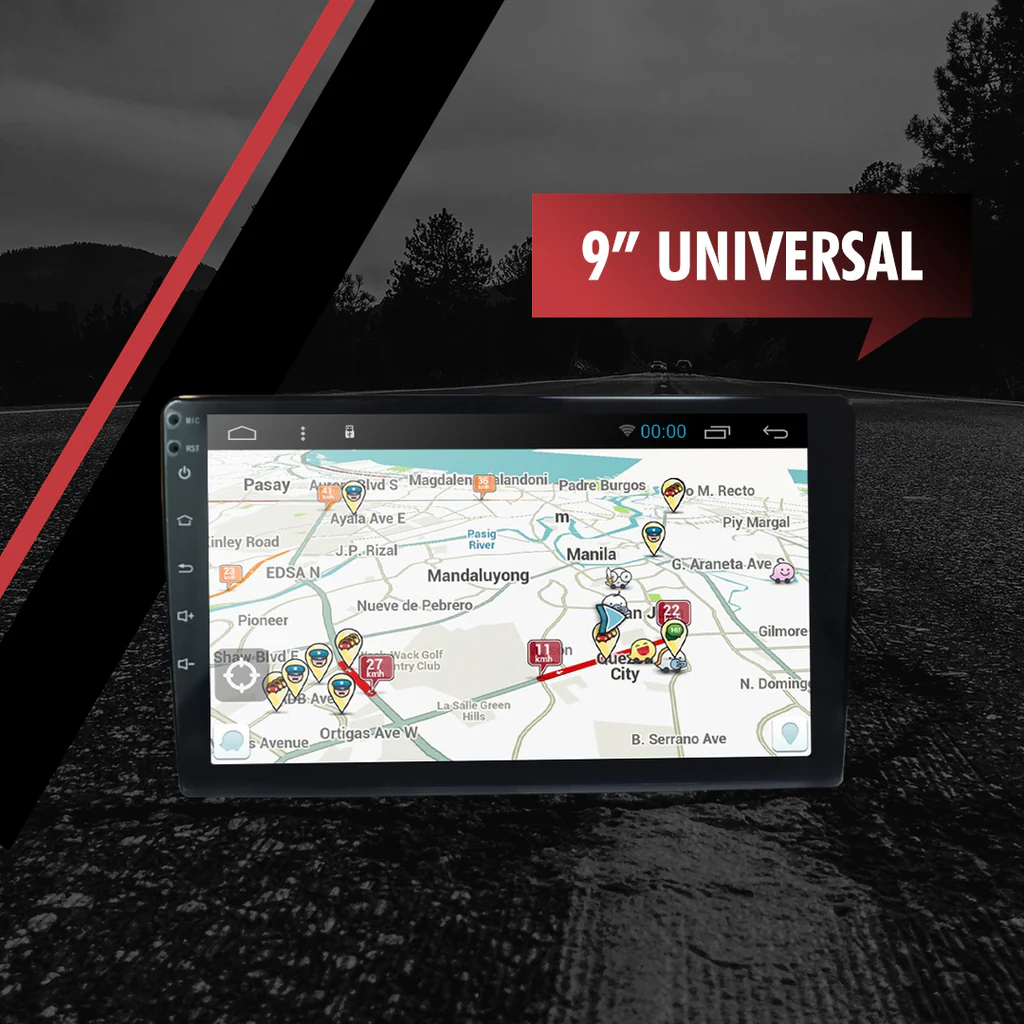 Head Unit Android 9" with 360 Camera