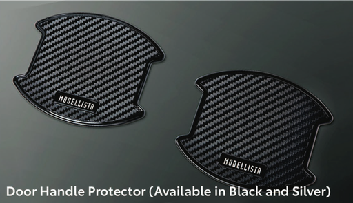 Door Handle Cover Black / Silver
