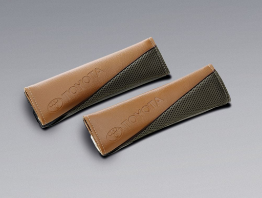 Seat Belt Pad, Brown