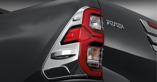 Rear Lamp Garnish LED, Chrome