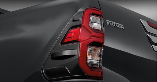 Rear Lamp Garnish LED, Dark Gross