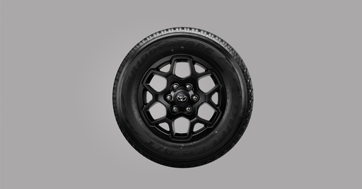 [Service Part Center Cap: 4260B-YP050] Alloy Wheel 17", Black