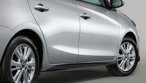 SIDE SKIRT RH & LH  (BLACK)