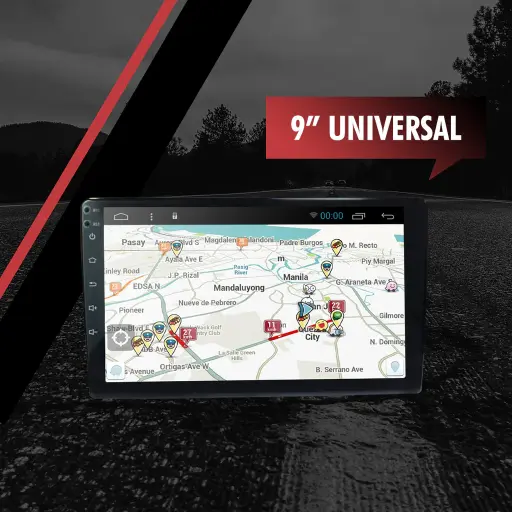 Head Unit Android 9" with 360 Camera