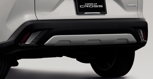 Rear Bumper Garnish, Chrome